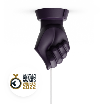 The Handful of Light - Aubergine The Handful of Light - Aubergine