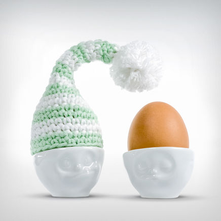 Good Night Cap Egg hat green/white