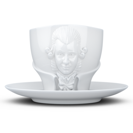 Tasse TALENT "Wolfgang Amadeus Mozart" en blanc, 260 ml