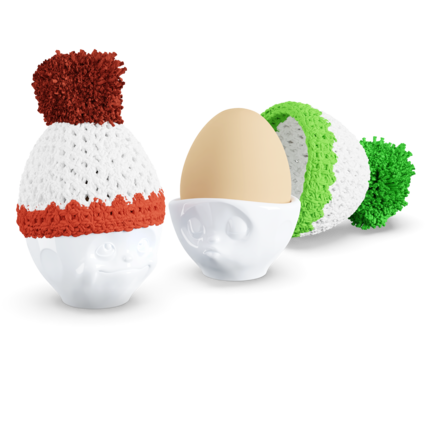Easter Special: Egg Cups & Knit Hats Set 