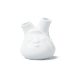Small Vase Cheeky (2 outlets), white