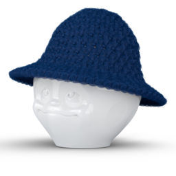 Egg cup Hip-Hop hat dark blue