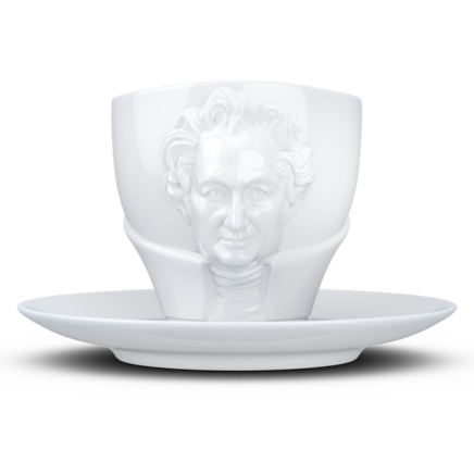 Tasse TALENT "Johann Wolfgang von Goethe" en blanc, 260 ml 
