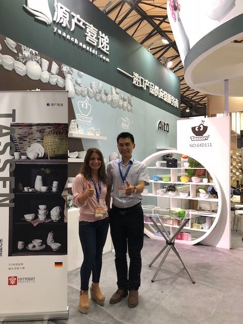  "What started with this initial contact has grown into an intense business relationship," said FIFTYEIGHT Key Account Manager Edina Poric. "And from that followed an invite to the China Daily Merchandise Trade Fai in Shanghai." 