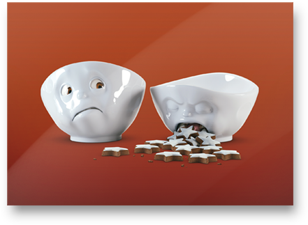  Back then, many people found it extremely funny. Plus, a considerable number insisted that we should make this ‘barfing’ bowl a real-life character in the TASSEN family of porcelain bowls. Customer feedback and ideas are a constant part of our daily work process. After all, these kinds of direct and important suggestions have led to quite a few actual products in the popular TASSEN range over the years. 