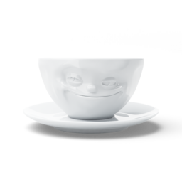 Tasse à thé "Malin" blanc, 200 ml 