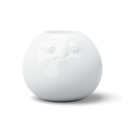 Vase "Amusé" en blanc   Vase "Amusé" en blanc